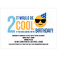 Blue 2 Cool Emoji Birthday Invitations Image 3 of 5